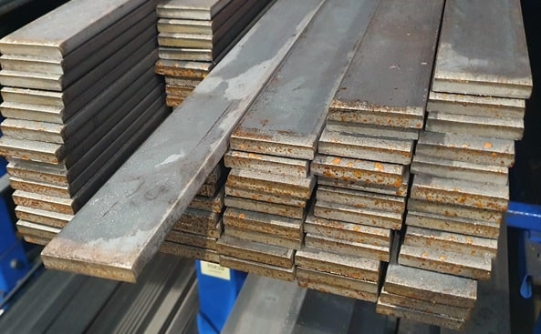 Fer plats-min paquet de fers plats en magasin